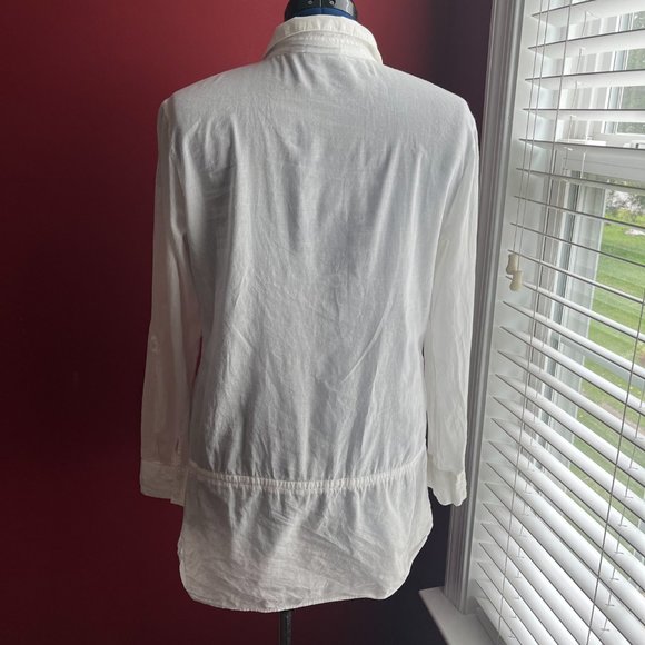 Nicole by Nicole Miller Drawstring Tunic Blouse - Picture 2 of 8